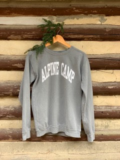 Alpine Comfort Colors Sweatshirt (Grey)