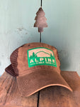 Alpine Trucker Hat (Brown)