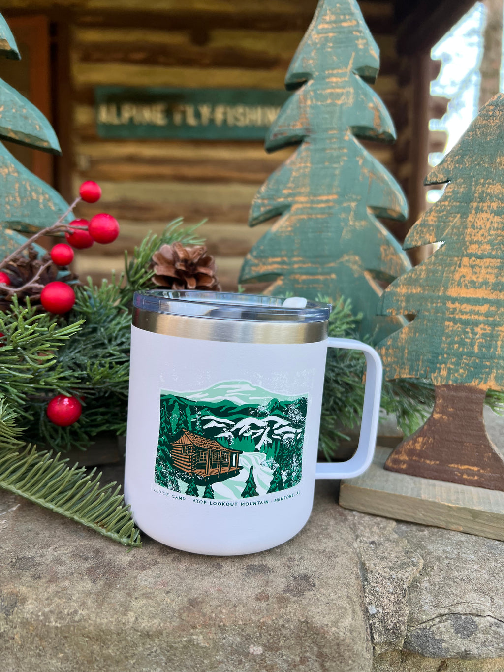 Vintage Alpine Mug